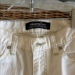 LONDONJEAN Women’s White/Cream Jeans